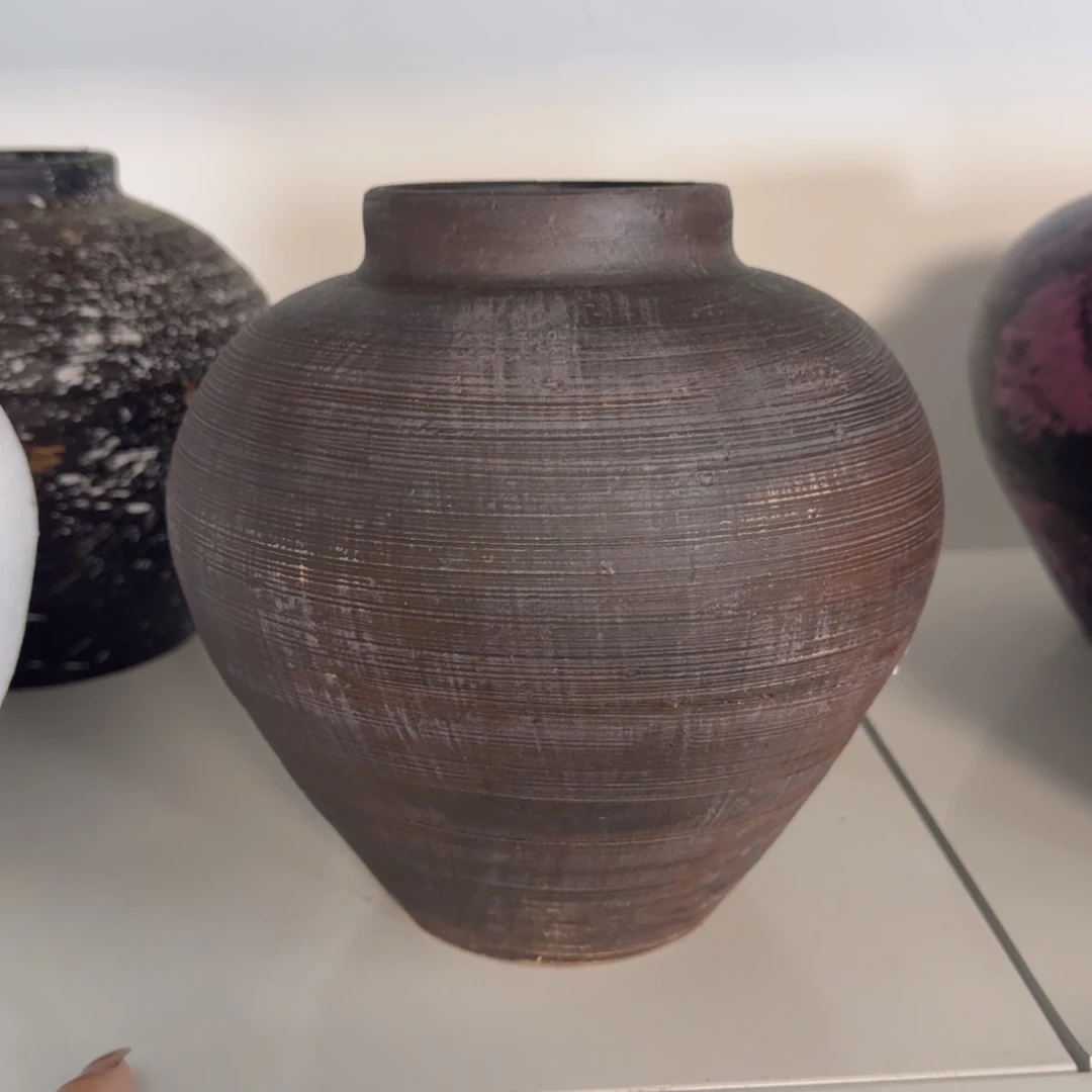 粗陶高度20口径9带孔（水培下单备注）