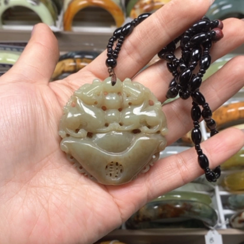 【闪购商品】和田玉（糖玉）颈饰未镶嵌