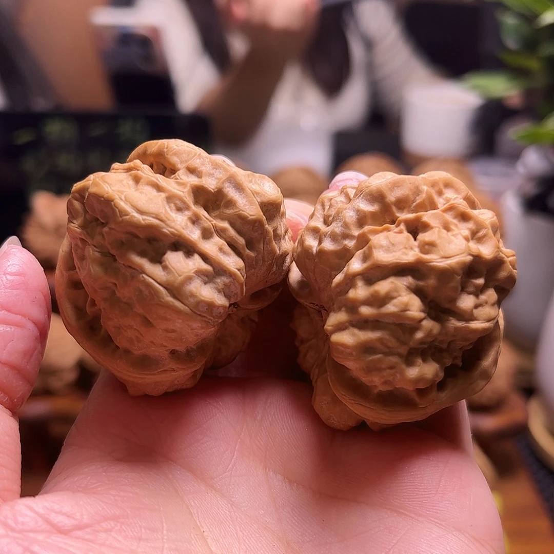 文玩核桃把件40尺白茬蛤蟆1