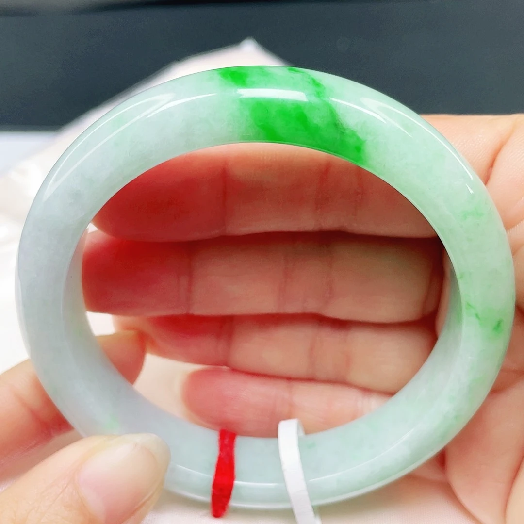 未镶嵌手镯翡翠正圈59.3。 014