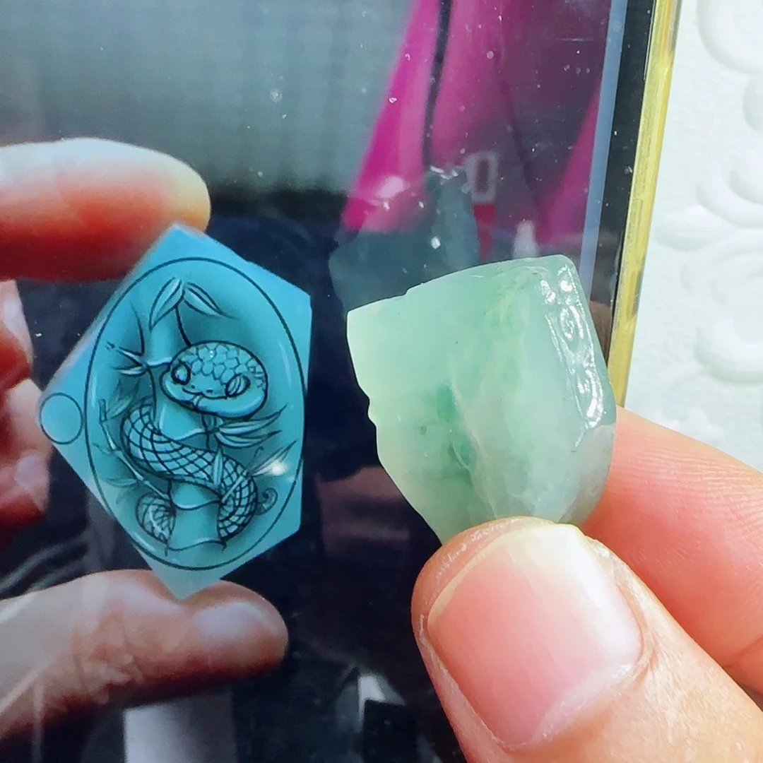 未镶嵌定制翡翠翡翠含工