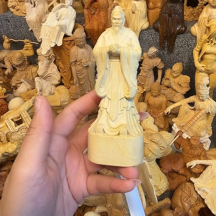 黄杨木黄杨木瑕疵孔子