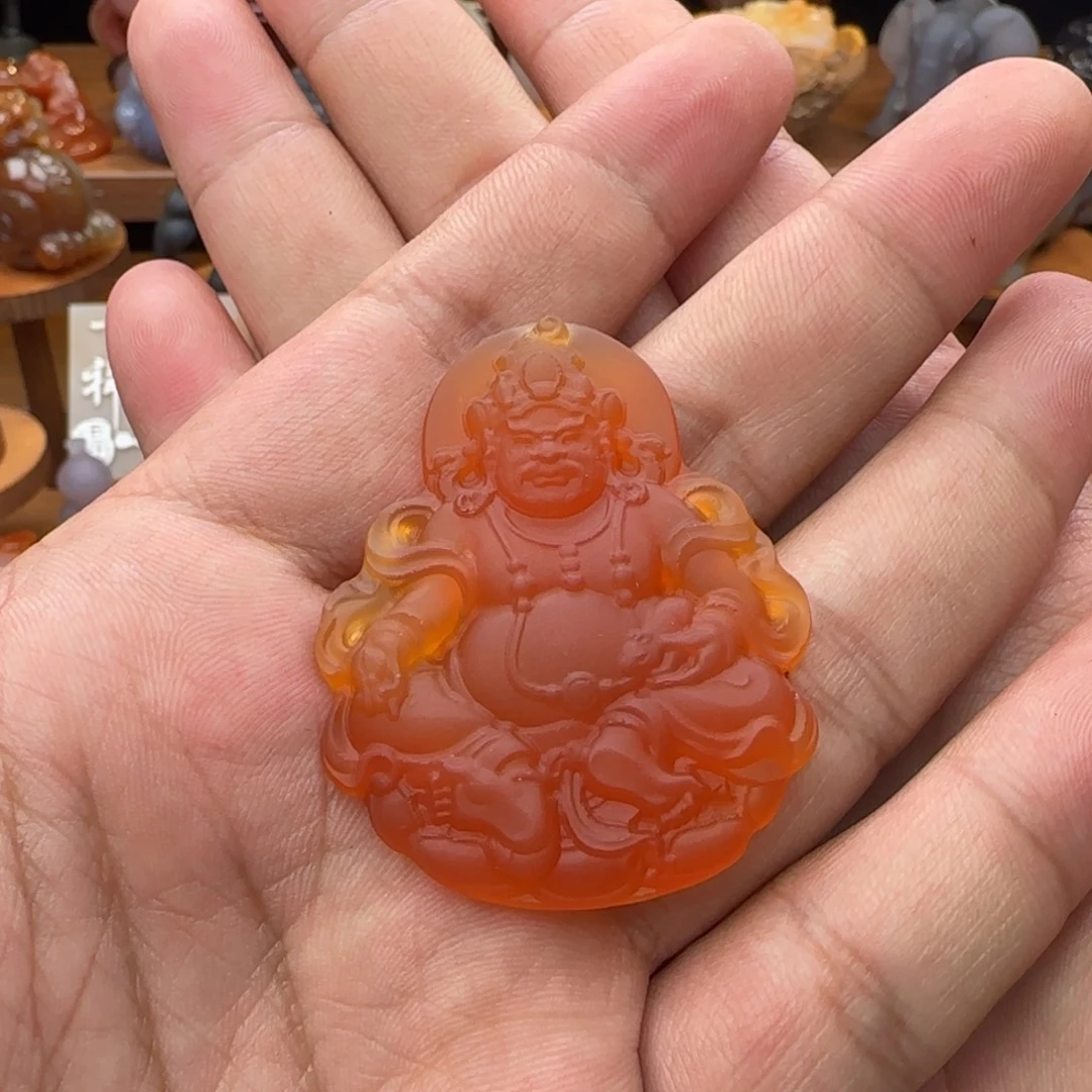 平***庸玛瑙/玉髓未镶嵌颈饰