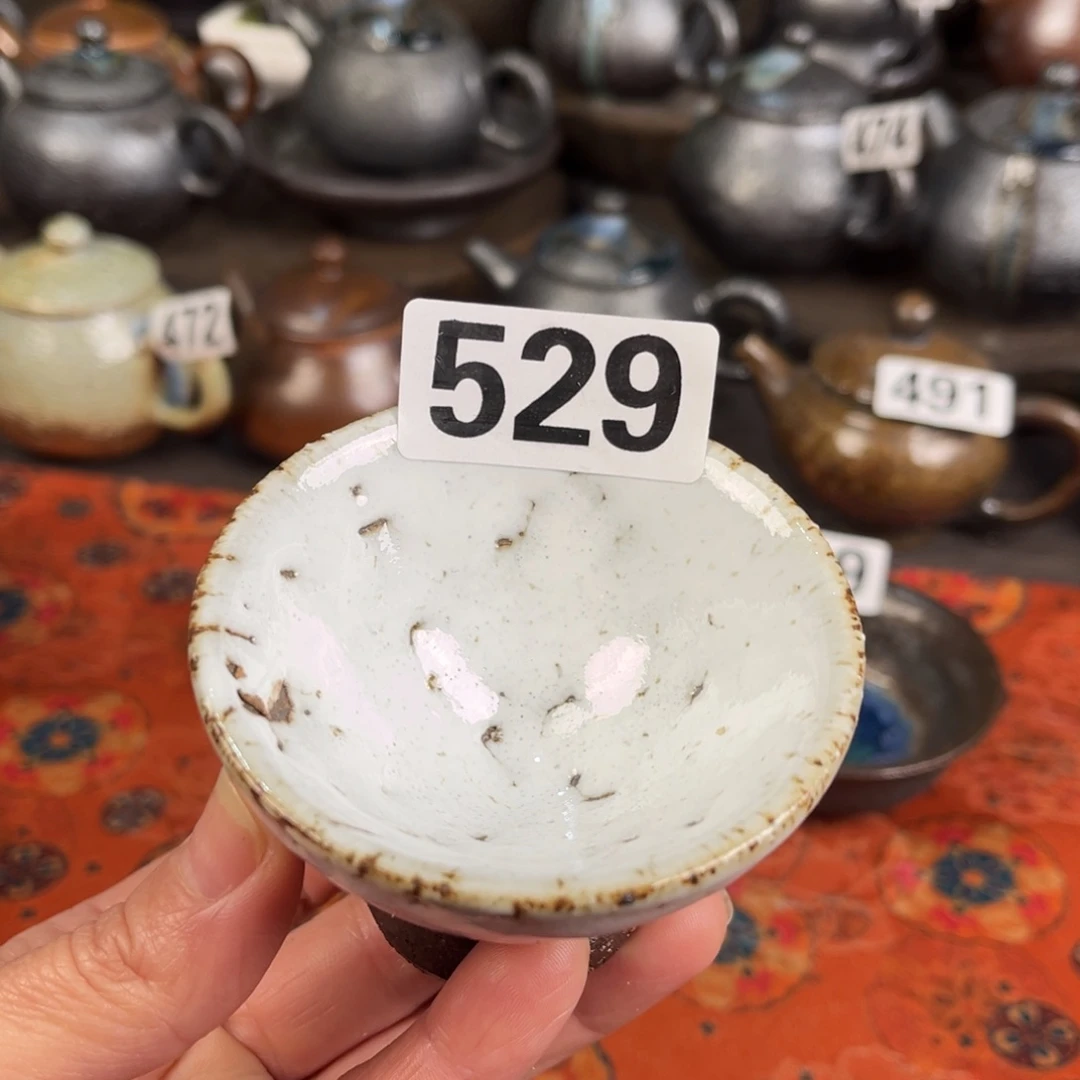柴烧茶器主人杯杯