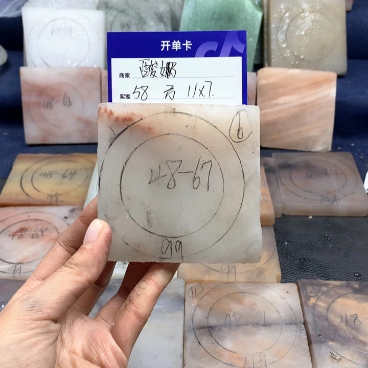 石英质玉手镯未镶嵌酸****0定制手镯