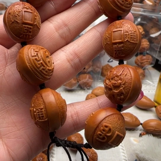 手串橄榄核橄榄雕雕刻工艺品