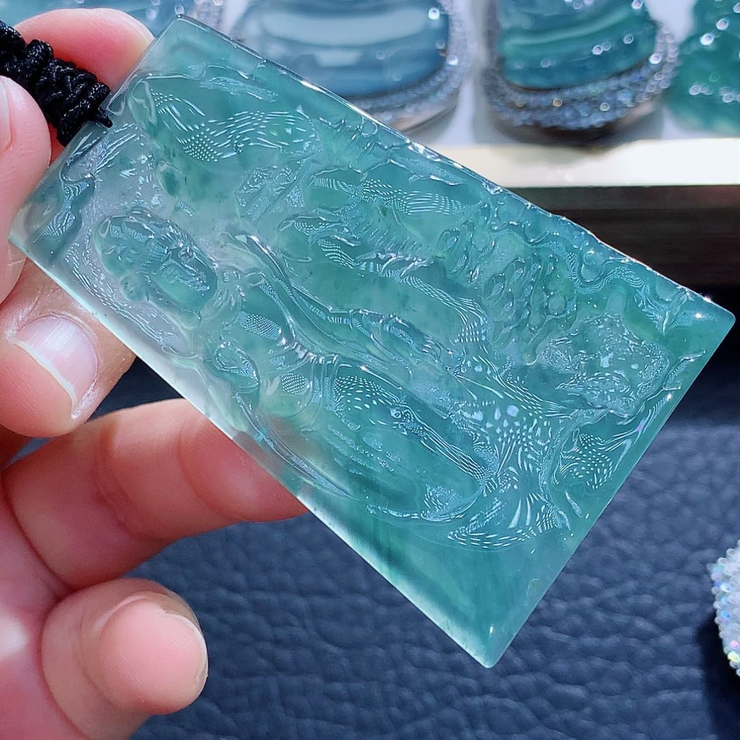 未镶嵌挂件翡翠翡翠
