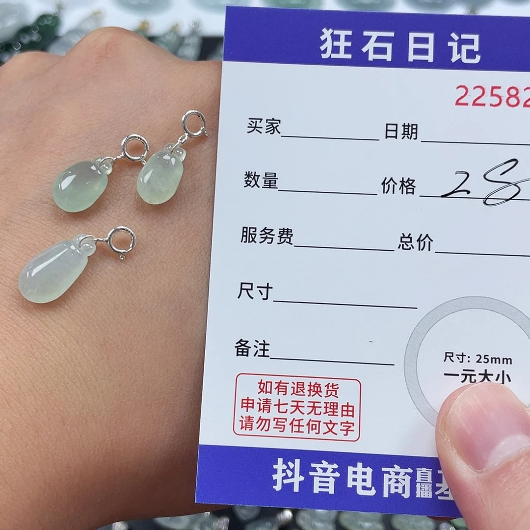 翡翠银S925镶嵌颈饰