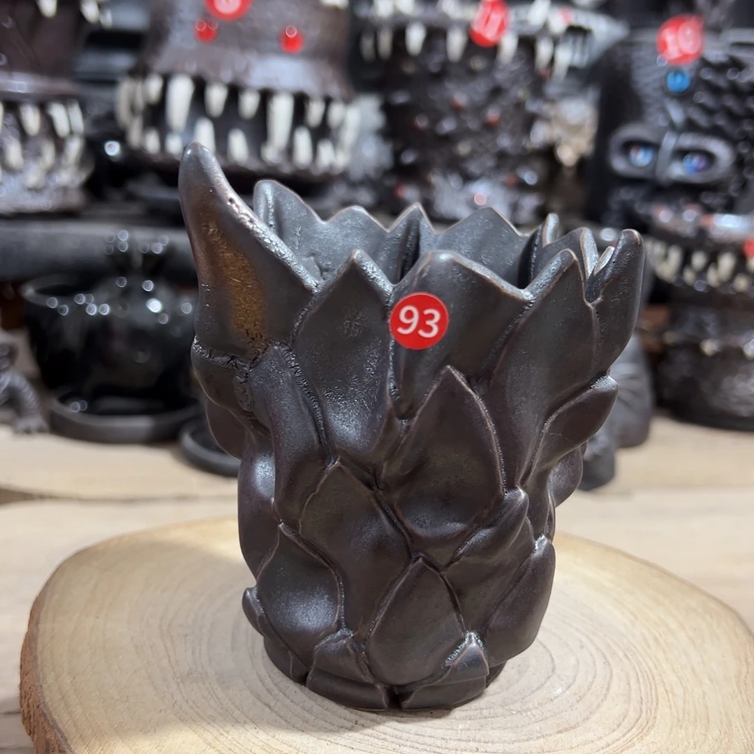 93号，手捏手刻，内口8外高10.5