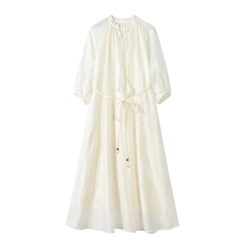 25款夏款刺绣连衣裙2524