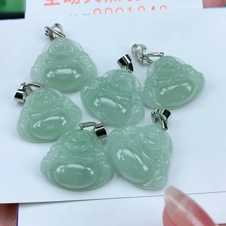 翡翠未镶嵌颈饰多样性发其1