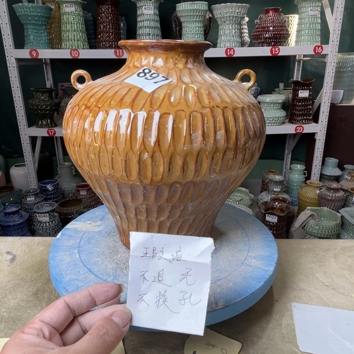 瓷景德镇陶瓷花盆花器897