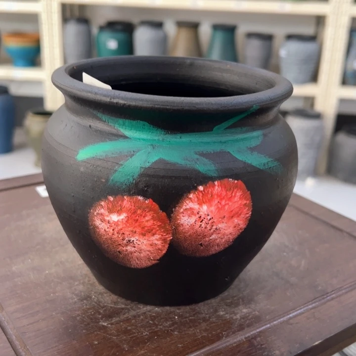 6.18-1微瑕土陶馒头红果