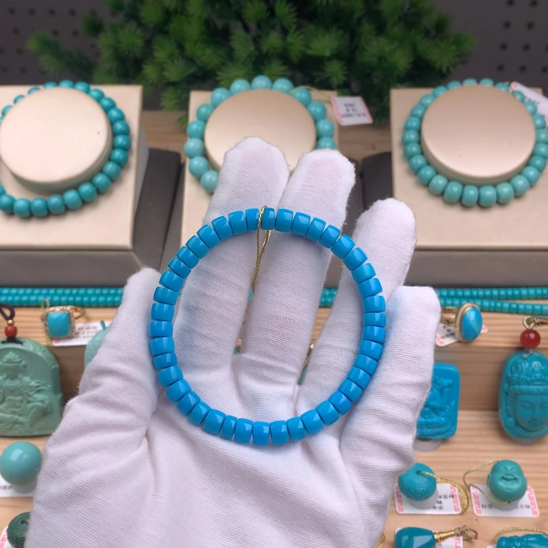 未镶嵌绿松石珠宝奇石