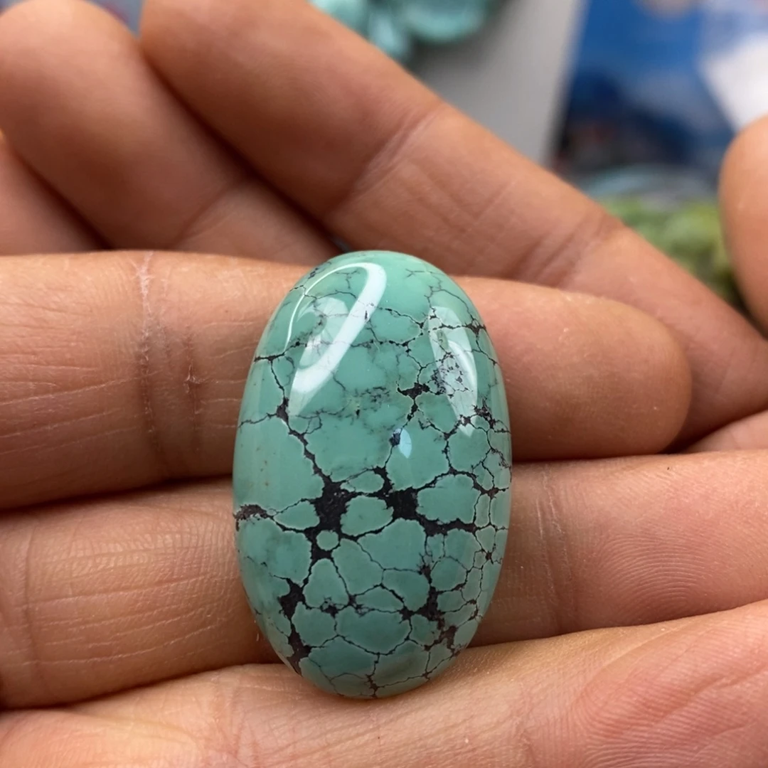 绿松石未镶嵌珠宝半成品