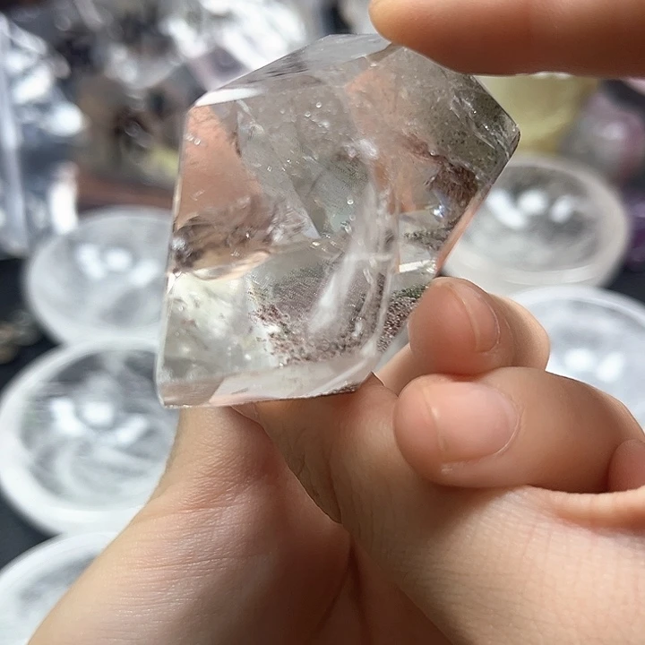 珠宝半成品未镶嵌紫晶48水晶石
