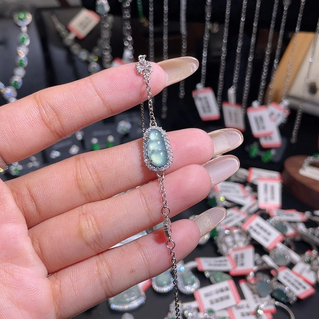 未镶嵌手链翡翠手链