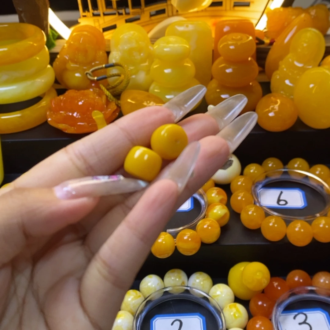 程***意精品珠子单珠两颗