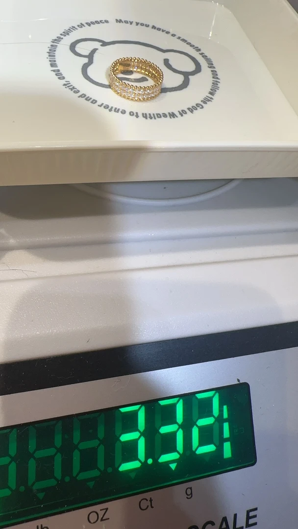 足金精品工艺戒指