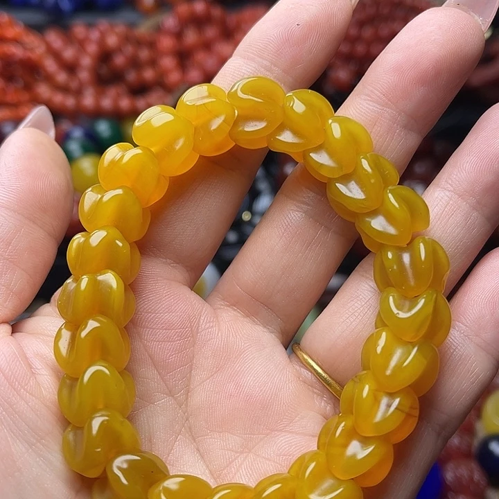 玛瑙/玉髓未镶嵌手链