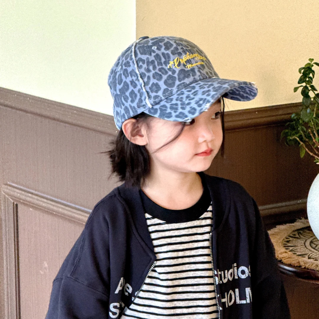 儿童帽子时尚街头走秀搭配男童女童棒球帽四季新款美式小孩鸭舌帽