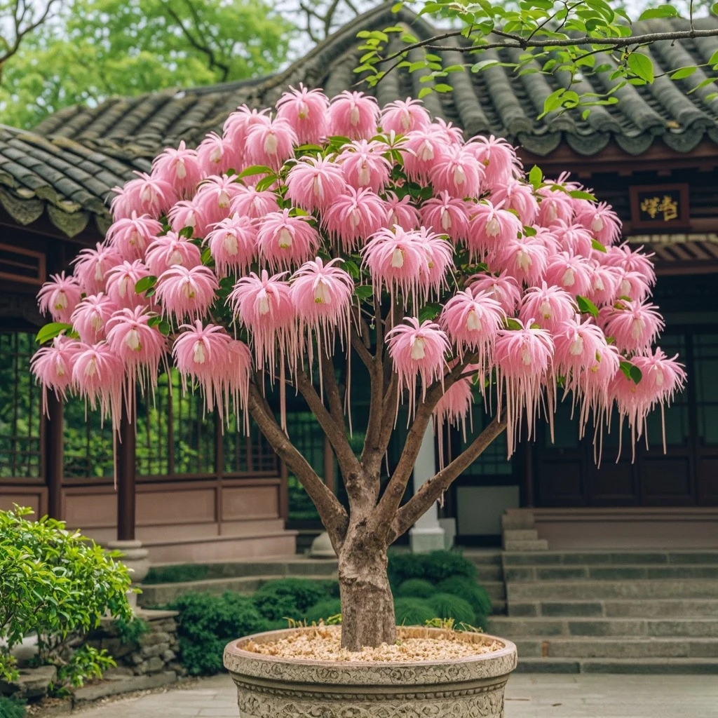 流苏树苗耐寒耐热花木花卉室内外风景树四季开花盆栽地栽绿化植物