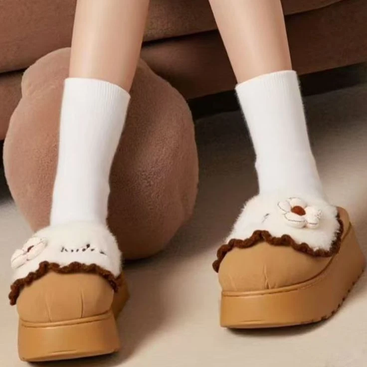 2520冬季新款厚底包头棉eva拖鞋