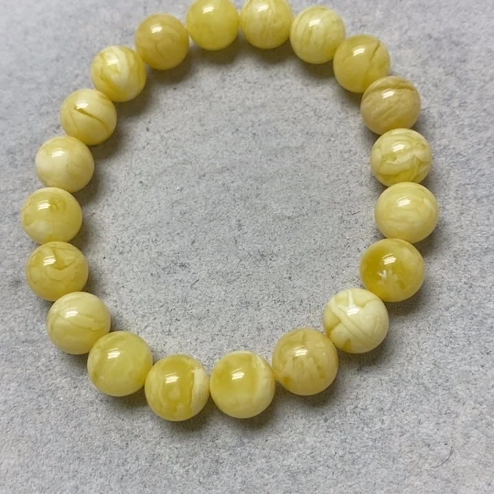 蜜蜡未镶嵌裸石串