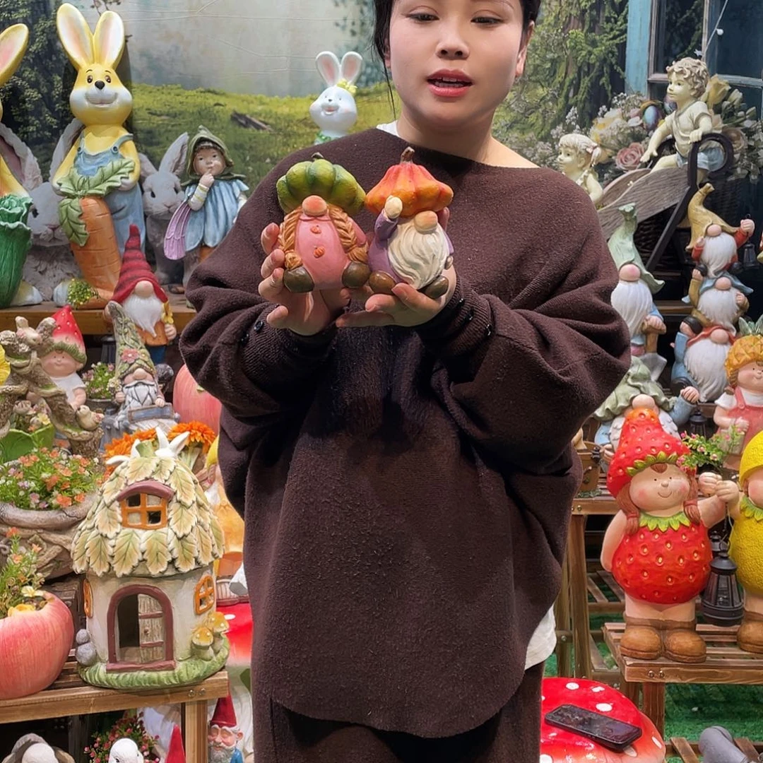 摆件花园摆件红红火火