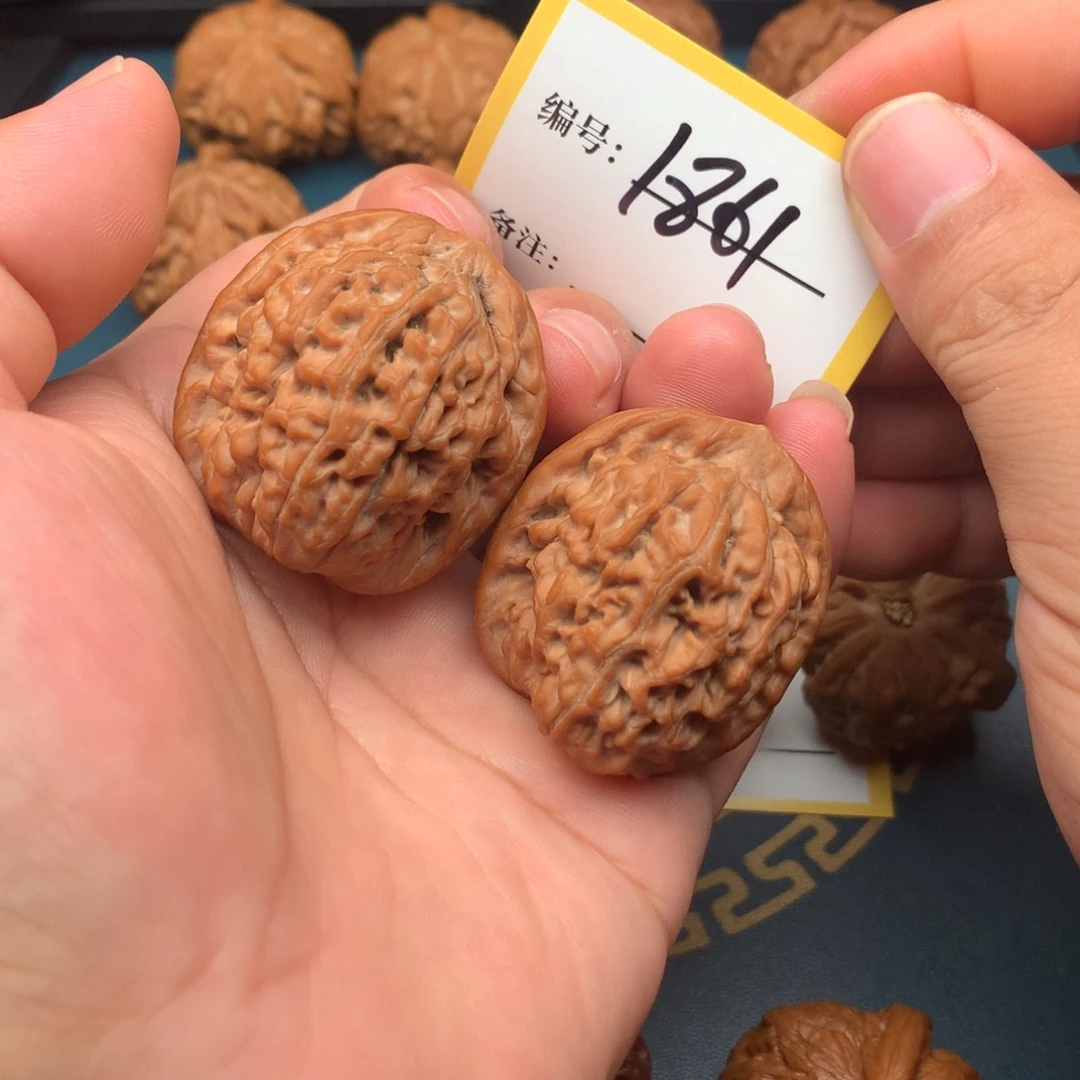 把件文玩核桃37全品莲花1861