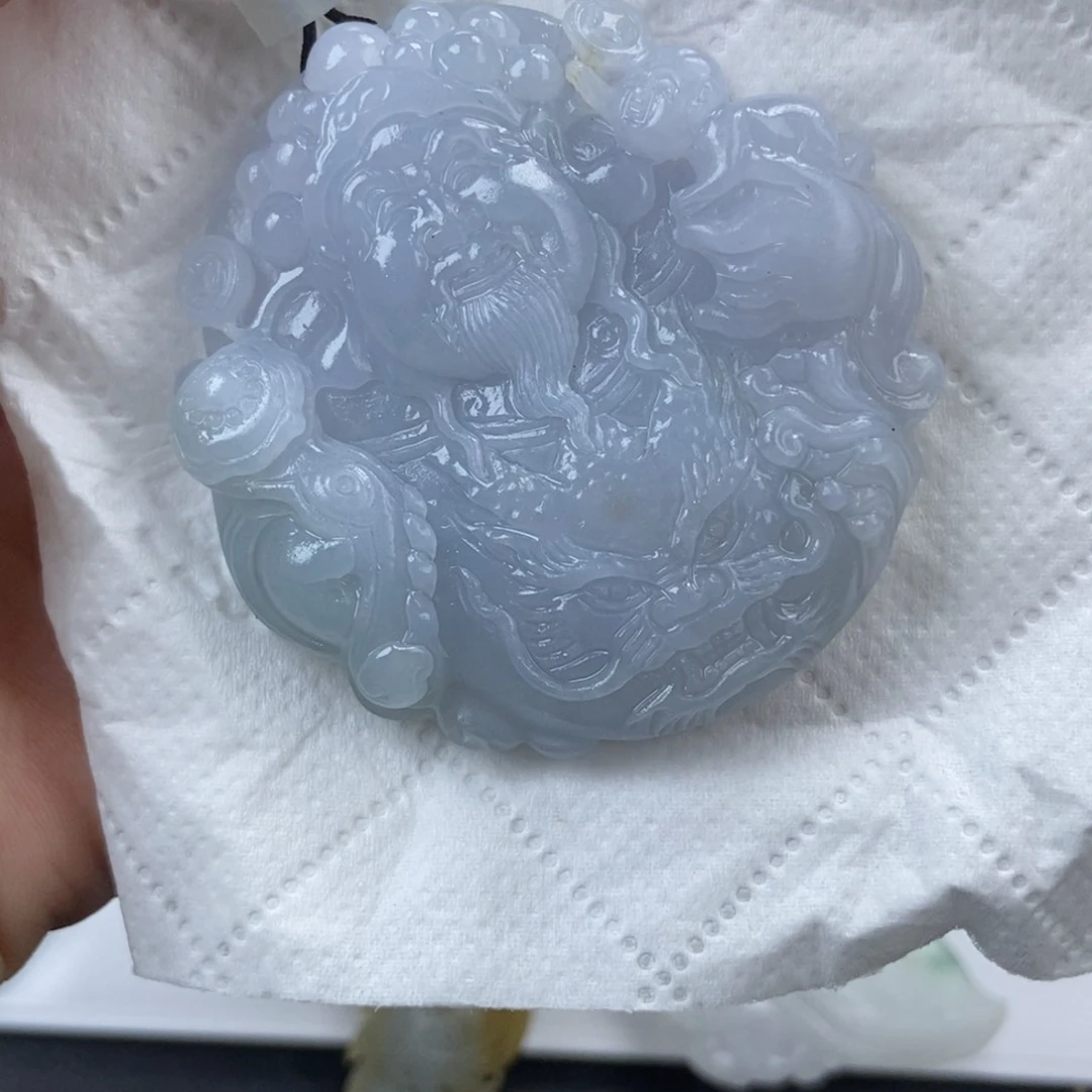 定制翡翠未镶嵌是****3财神