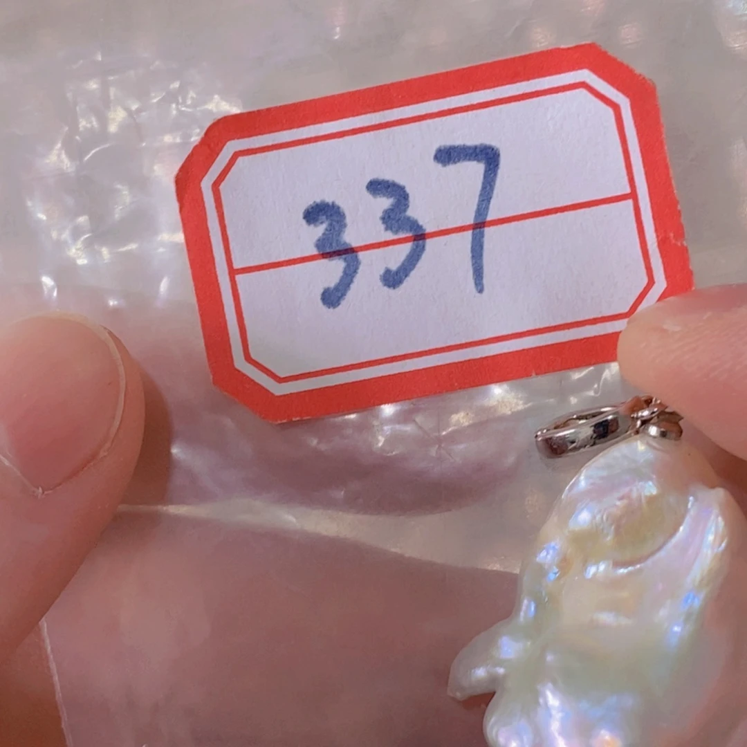 银S925镶嵌淡水珍珠颈饰