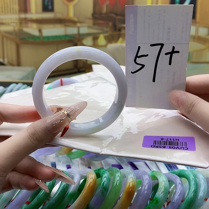 翡翠未镶嵌手镯yu