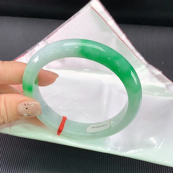 未镶嵌手镯翡翠正圈65