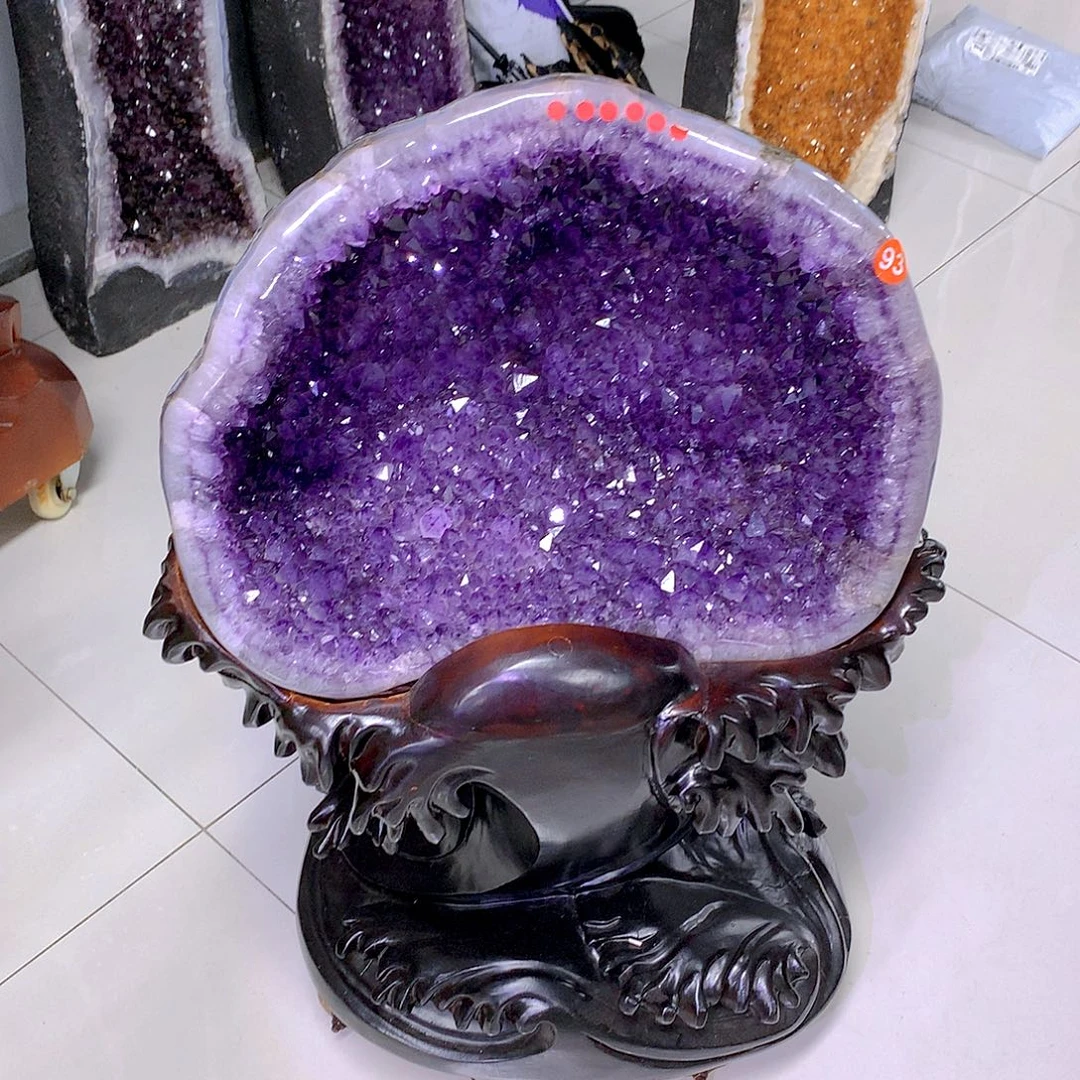 未镶嵌大型摆件（非配饰）紫晶