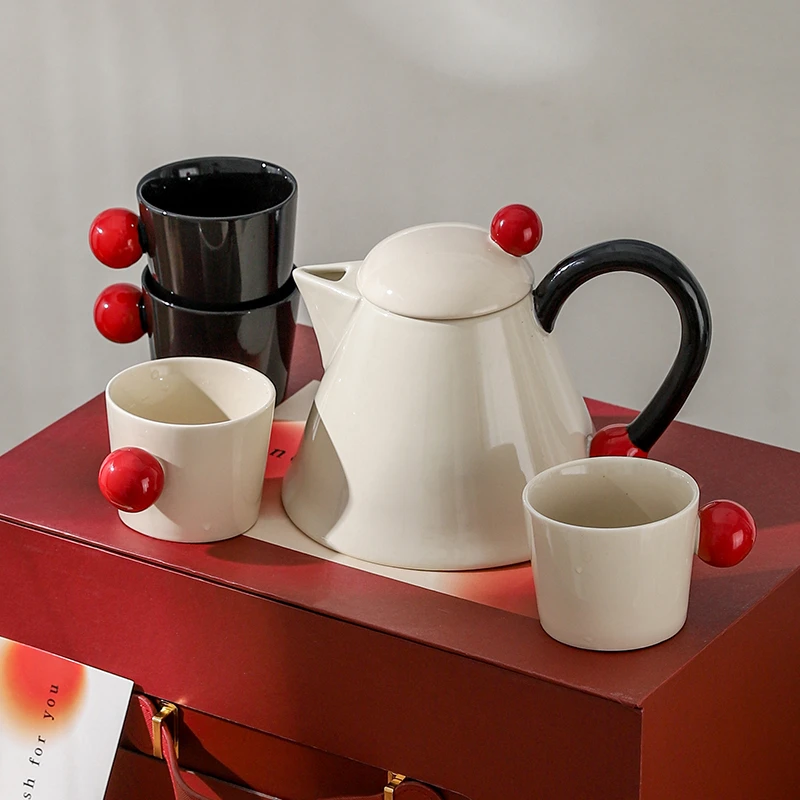 川岛屋茶壶生日订婚结婚新婚礼物乔迁新居伴手礼盒下午茶杯具套装