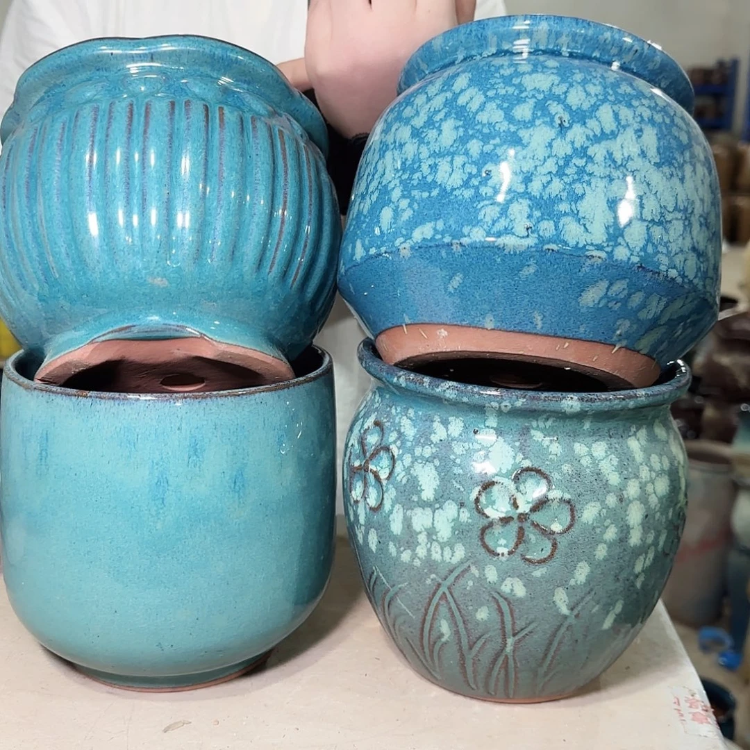 花盆紫砂高15口15上下