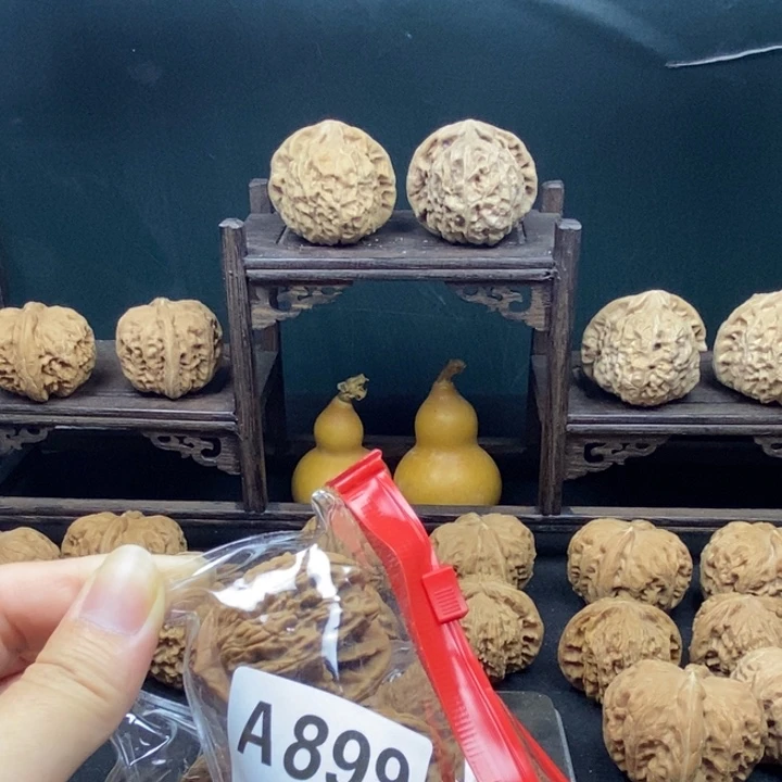 手串/手链核桃3对霞云岭有瑕次品