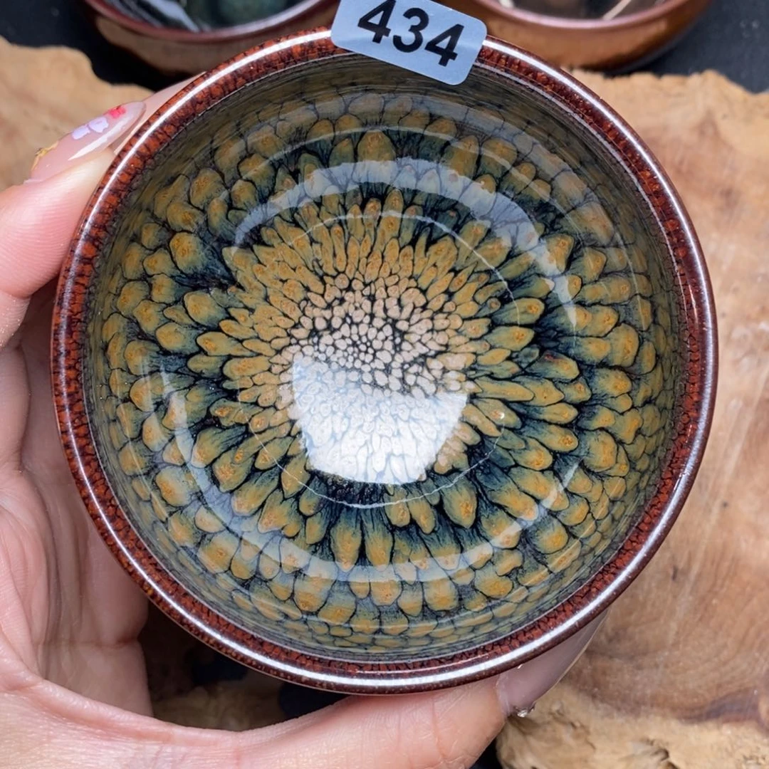 茶盏建窑建盏主人杯434