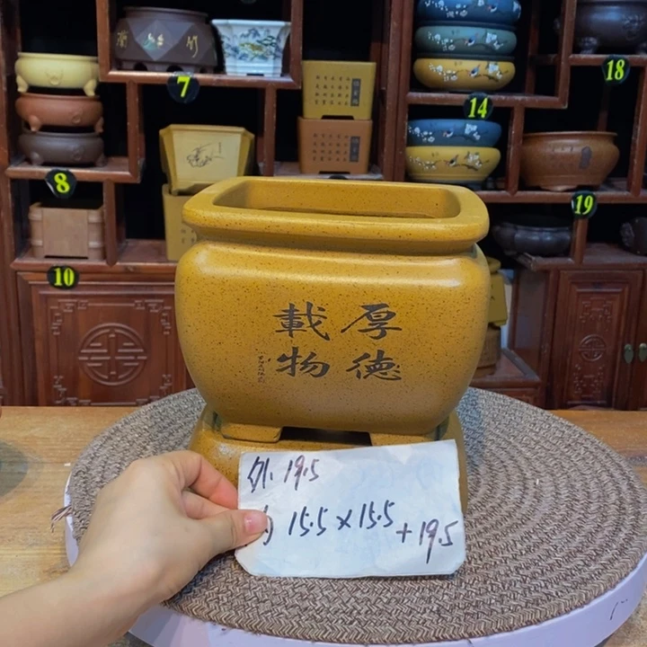 紫砂花盆紫砂紫砂