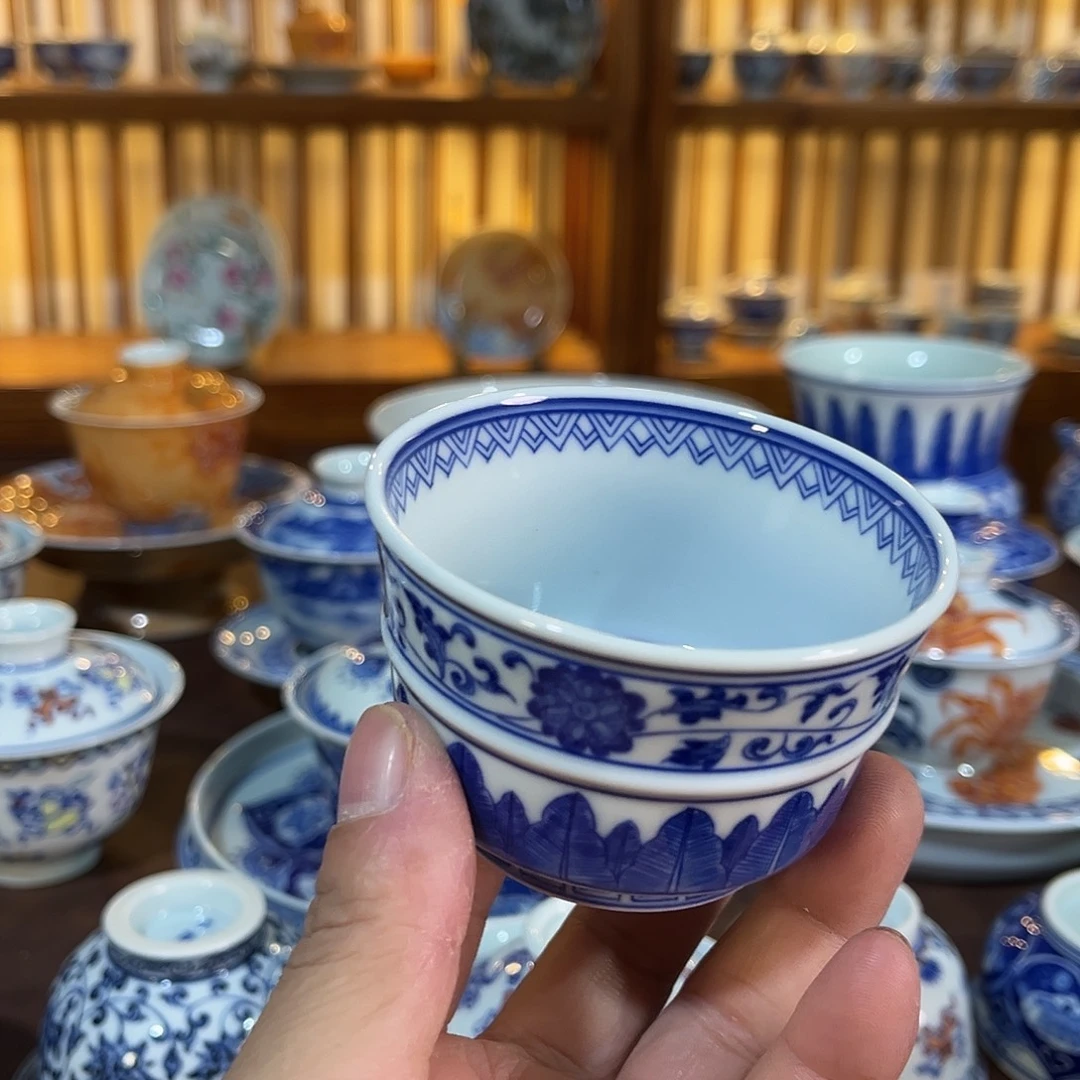錡镇堂手工手绘杯