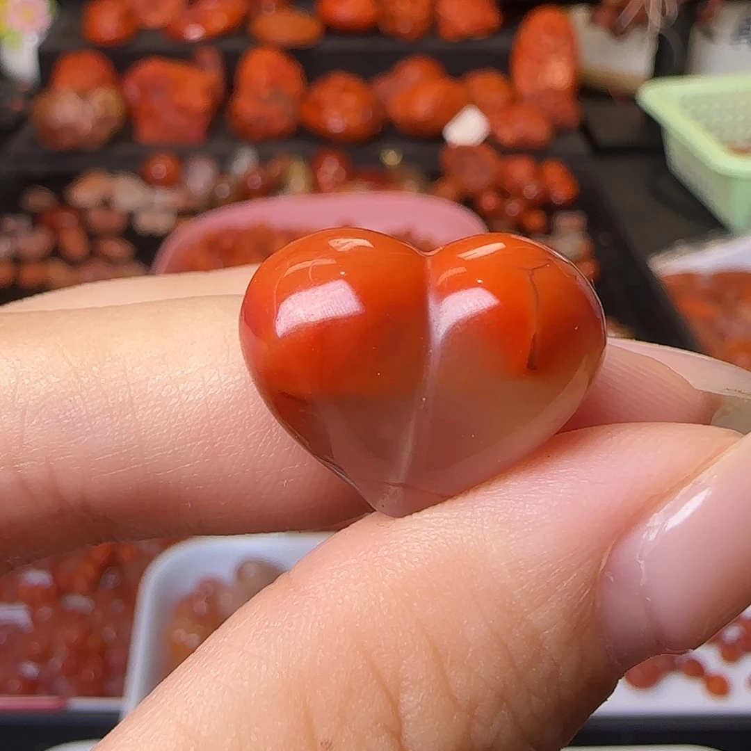 苹***吊坠(不含链)未镶嵌南红玛瑙