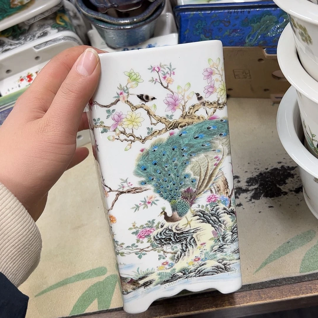 花盆紫砂722号瑕疵10/19cm