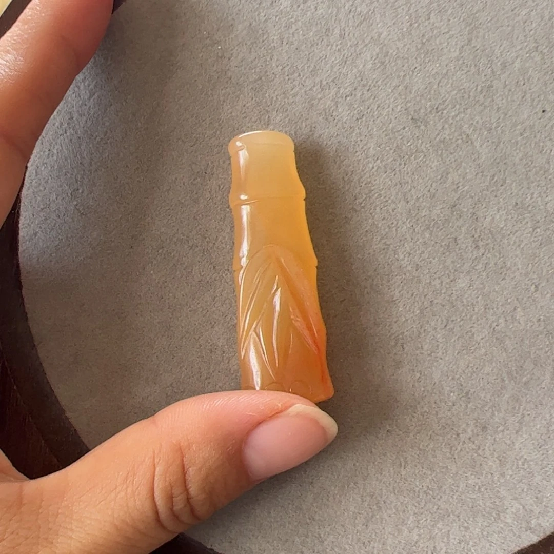 石英质玉（黄龙玉）未镶嵌手链