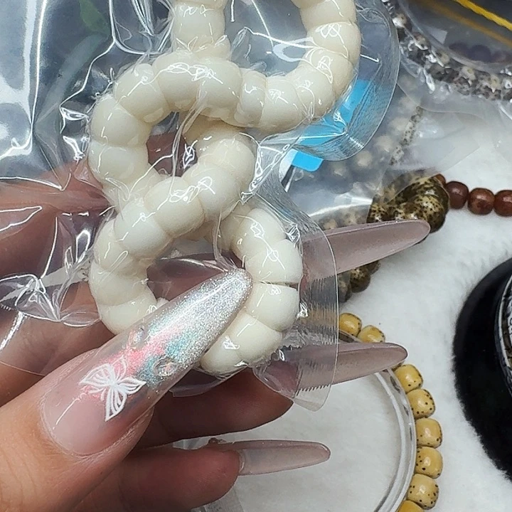 星月菩提手串322骑士白菩提猪大肠0.9单圈