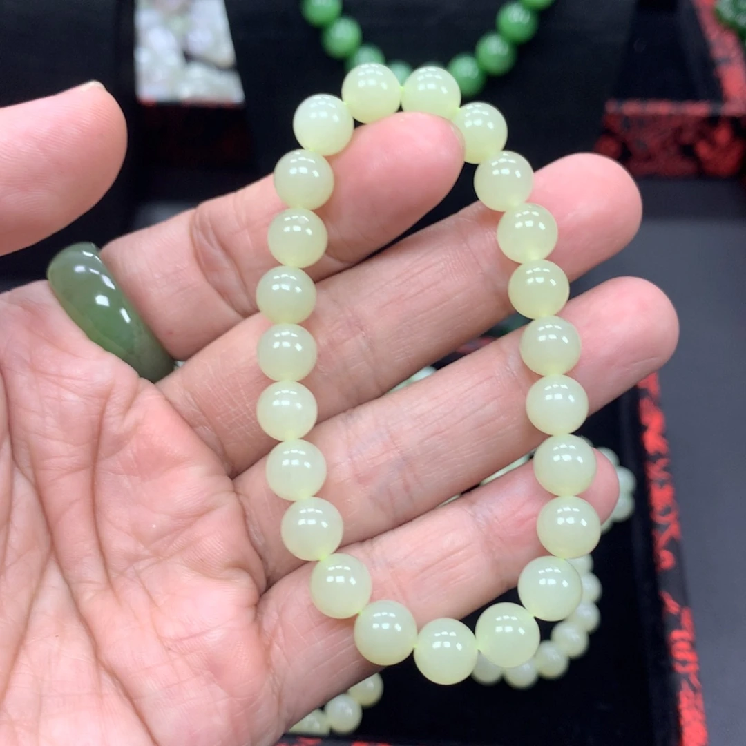 【闪购商品】和田玉手串未镶嵌微**）