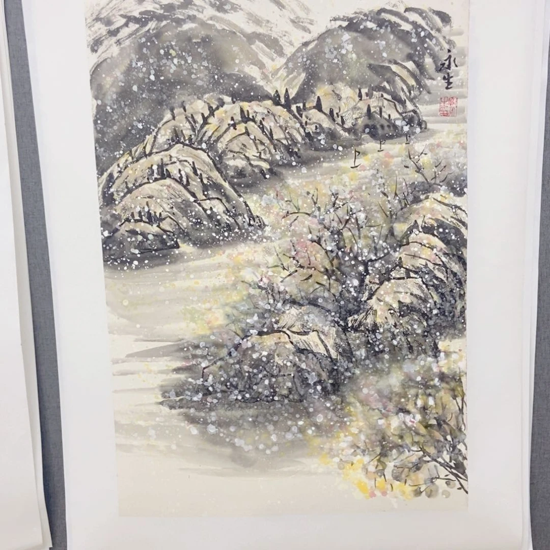 自***？国画手写手绘国画17