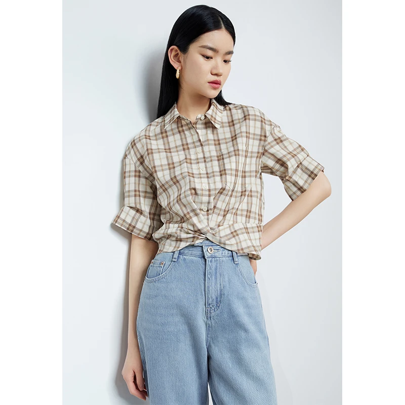 【许半夏推荐】纳俪商场同款衬衫N22044R04431