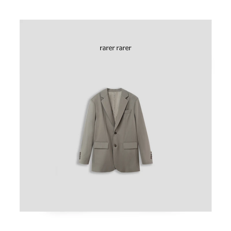 【rarer rarer】25早春垂感高级感羊毛西装外套 2503016