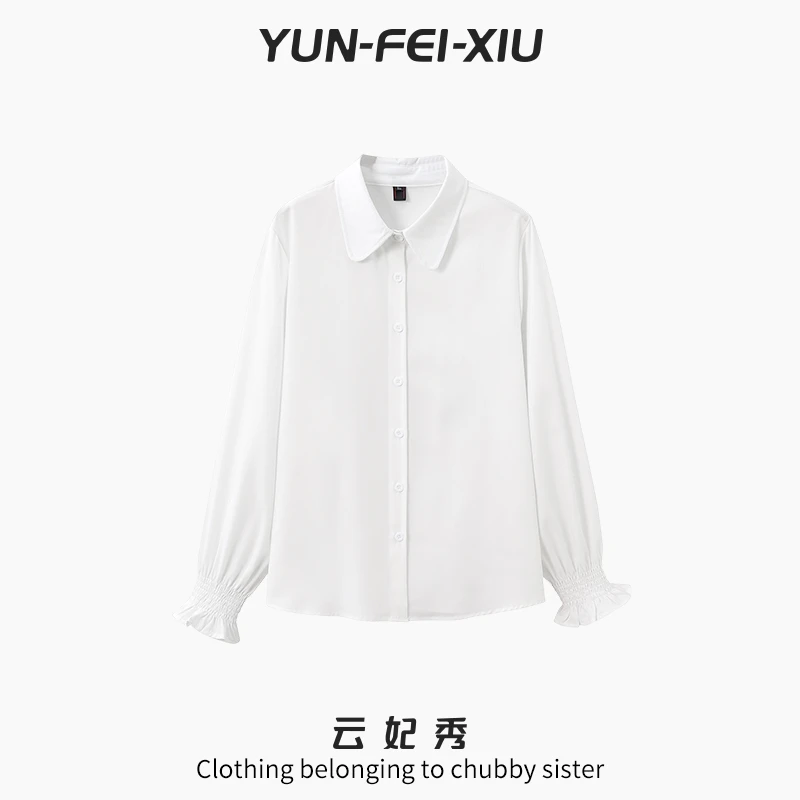 云妃秀大码女装T恤简约百搭宽松时尚微胖上衣显瘦通勤休闲夏4230